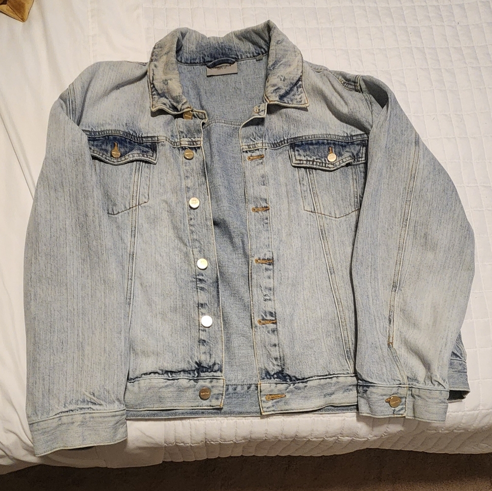Essentials Light Blue Denim Jacket (Mens)